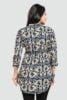 Polyester Crepe Short Tunic Top | Short Kurti for Jeans for Women