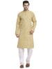 Men Cotton Floral Printed Kurta Pyjama Set