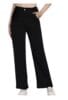 Wide Leg Jeans I Full-Length High Waist Stretchable Baggy Pants I Clean Look Solid Relaxed Fit Pant I Stylish & Trendy Look I for Office, Party, Home Girls & Women