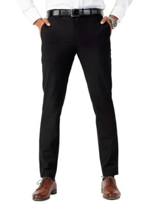 The Pant Project Luxury PV Lycra Stretchable Formal Pants for Men | Stylish Slim Fit Men's Wear Trousers for Office or Party | Mens Fashion Dress Trouser Pant