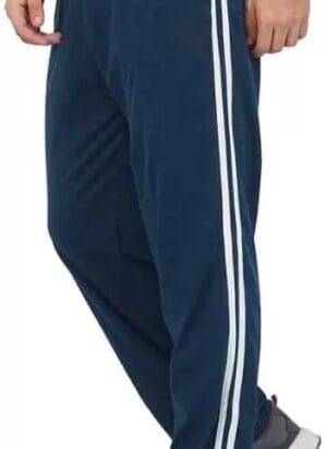 REVIZO Men's Tackpant Regular Fit Cotton Trackpants with 2 Pocket Jogging Gym Track Pant (Navy Blue-XXL)