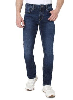 Spykar Men's Rover Regular Fit Mid-Rise Jeans