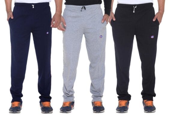 VIMAL JONNEY Solid Regular Fit Cotton Trackpant for Men-VIMAL55450