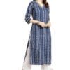 rytras Women's Cotton Printed Straight Kurta