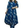 GRECIILOOKS Cotton Blend Women Kurta Set