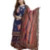 KLOSIA Women Croset Embroidered Printed Kurta and Sharara Set with Dupatta