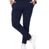 GIBBONTE Men's Lycra Blend Trousers - Stretchable, Comfortable, Slim Fit, Casual, Formal, Office Wear Pants