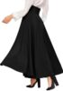 Flared Black Skirt Design for Party/Marriage/Ceremony/Function/Engagement