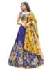 Navratri Special Kalamkari Printed Chinon Lehenga Choli With Dupatta