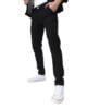 Standard Generic Urbano Fashion Men's Slim Fit Black Stretch Jeans