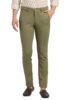 Standard Generic Turtle Men Cotton Stretch Ultra Slim Fit Casual Olive Trouser