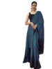 Standard Generic Satrani Women'S Chiffon Ready To Wear Saree With Unstitched Blouse Piece