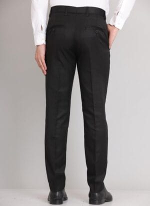 FLUNK Men Regular Fit Formal Trousers | Stylish Pants for Office or Party | Polyester Cotton Blend for Long Life