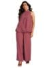 Chiffon Woven Design Gathered Co-Ord Set