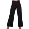 Zayla Women's Denim Wide Leg Jeans I Stretchable Full-Length High Waist Baggy Pants I Clean Solid Relaxed Fit Pant I Stylish & Trendy Look I for Office Party Home Girls & Women(CG-2)