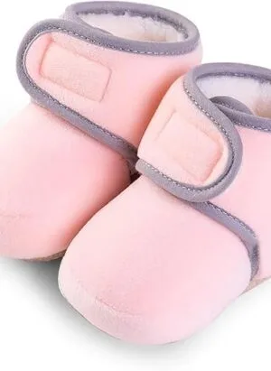 DDS STORE Neswborn Baby Boy Girl Soild Warm Star Shoes Cotton Casual Shoes Soft Bottom Frist Walking Shoes 0-12 Months