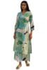 Women's Cotton Blend Straight Printed Kurta with Palazzo