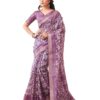 SIRIL Women's Cotton Printed Zari Stripe Saree With Unstitched Blouse Piece