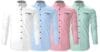 FINIVO FASHION Combo of Men's Cotton Polyester Blend Regular Fit Full Sleeve Solid Casual Shirt, Formal Wear, Pack of 4