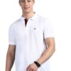 Lux Cozi Men's Regular Fit Polo Neck Half Sleeve Solid Casual T-Shirt | Polo T-Shirt for Men