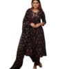 KLOSIA Women Printed A-Line Kurta and Pant Set With Dupatta | Kurta Set | Ethnic Set | Dupatta Set | Ethnic Set | Kurta Pant | Traditional Wear | Wedding Wear | Festive Suit |