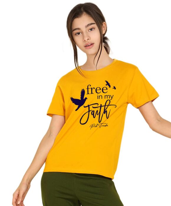 Young Trendz Girls Printed T-Shirt (Pack of 1)