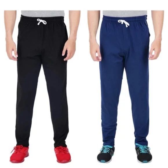 Standard Generic boffi... 100% Cotton Men's Track Pants Sporty Tack Mens Pack of 2