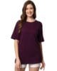 Cotton Half Sleeve Oversized T-Shirt for Women
