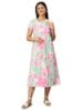 True Shape Zipless Maternity Dress for Women | Knitted Cotton Hosiery Feeding Gown with Easy Discreet Nursing for Pre & Post Partum