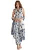 Women Kurta ANNI DESIGNER Women's Cotton Blend Printed Straight Kurta with Pant & Dupatta