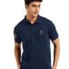 EYEBOGLER Regular Fit Mens Polo Neck Half Sleeve Soild Casual Tshirt