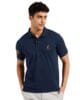 EYEBOGLER Regular Fit Mens Polo Neck Half Sleeve Soild Casual Tshirt