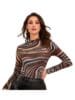 Fashion Women's Full Sleeve Top Round Neck Casual Tshirt (Empire4-23 Inches)