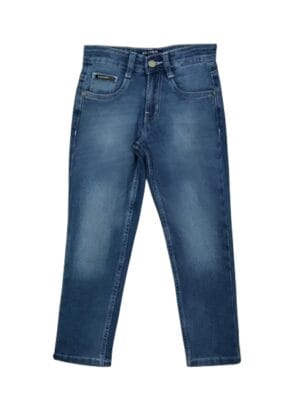 Kuchipoo Boys and Girls Regular Fit Denim Jeans
