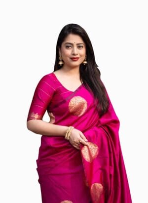 Avantika Fashion Women's Kanjivaram Soft Pure Silk Banarasi Sarees With Blouse Piece