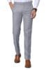 el cielo Men's Regular Fit Steel Grey Formal Trouser