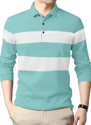 GESPO Polo Full Sleeves T Shirts for Mens