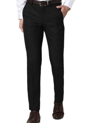 Peter England Men's Slim Work Utility Pants