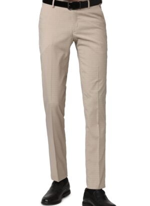 Peter England Men's Slim Work Utility Pants