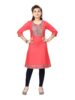 muhuratam Girl's Cotton Regular Kurti