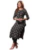 Women's Cotton Blend Printed Straight Kurta with Pant