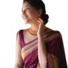 Avantika Fashion Women's Kanjivaram Soft Silk Banarasi Sarees With Blouse Piece