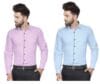 Fashion Corner Present New Formal Full Sleeve Plain Two Combo Shirt.