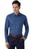 Peter England Men's 60% Cotton and 40% Polyester Regular Standard Length Shirt