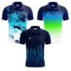Inkholic Men's Regular Fit Collar Sports Jersey Combo Pack of 3