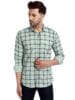 Slim Fit Cotton Casual Check Shirt for Men