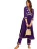 Women Kurta Amayra Women's Rayon Embroidered Alia Cut Regular Kurta With Pant