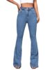 Cotton Lycra Blend Boot Cut Leg Jeans