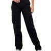 KOTTY Women's Regular High Rise Black Cargo Jeans