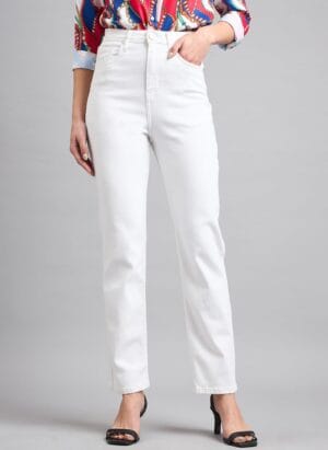 Style Quotient Women Black Straight Fit High Rise Stretchable Jeans